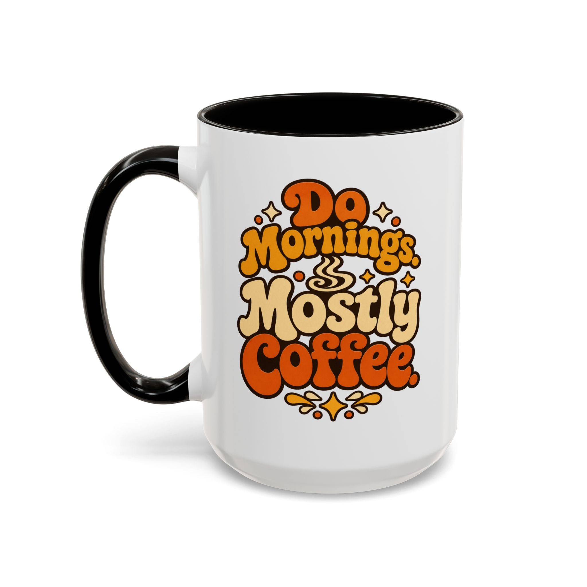 Inspirational Psalm 143:8 Coffee Mug — ‘Show Me The Way’ Retro Scripture Ceramic Mug (11oz/15oz)