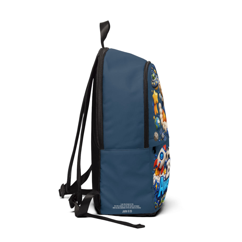 Be Awesome Space Adventure Backpack | Astronaut Bear Rocket Planets