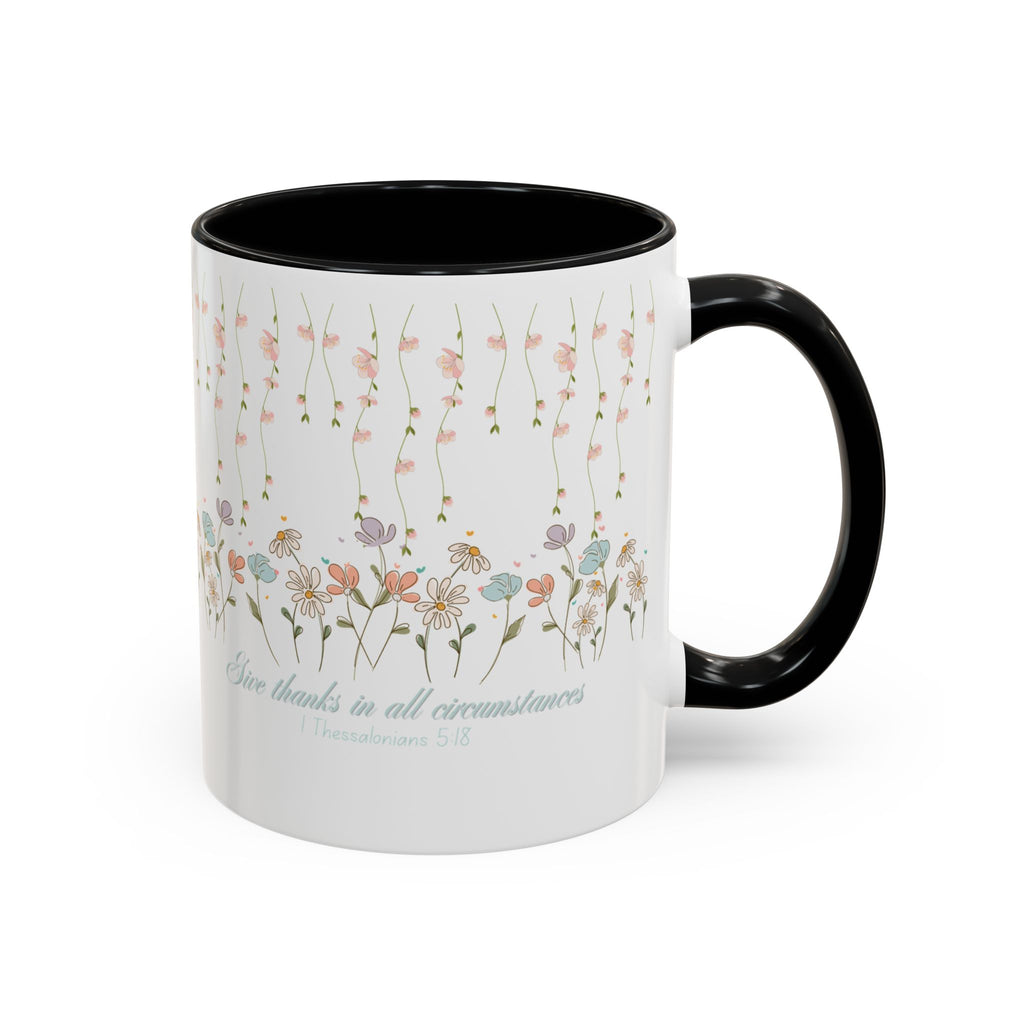 Custom Name for Thank You Coffee Mug | Personalized  Grateful Floral Grateful Coffee Mug |  Gentle Remembrance 11oz | 15oz 2607033