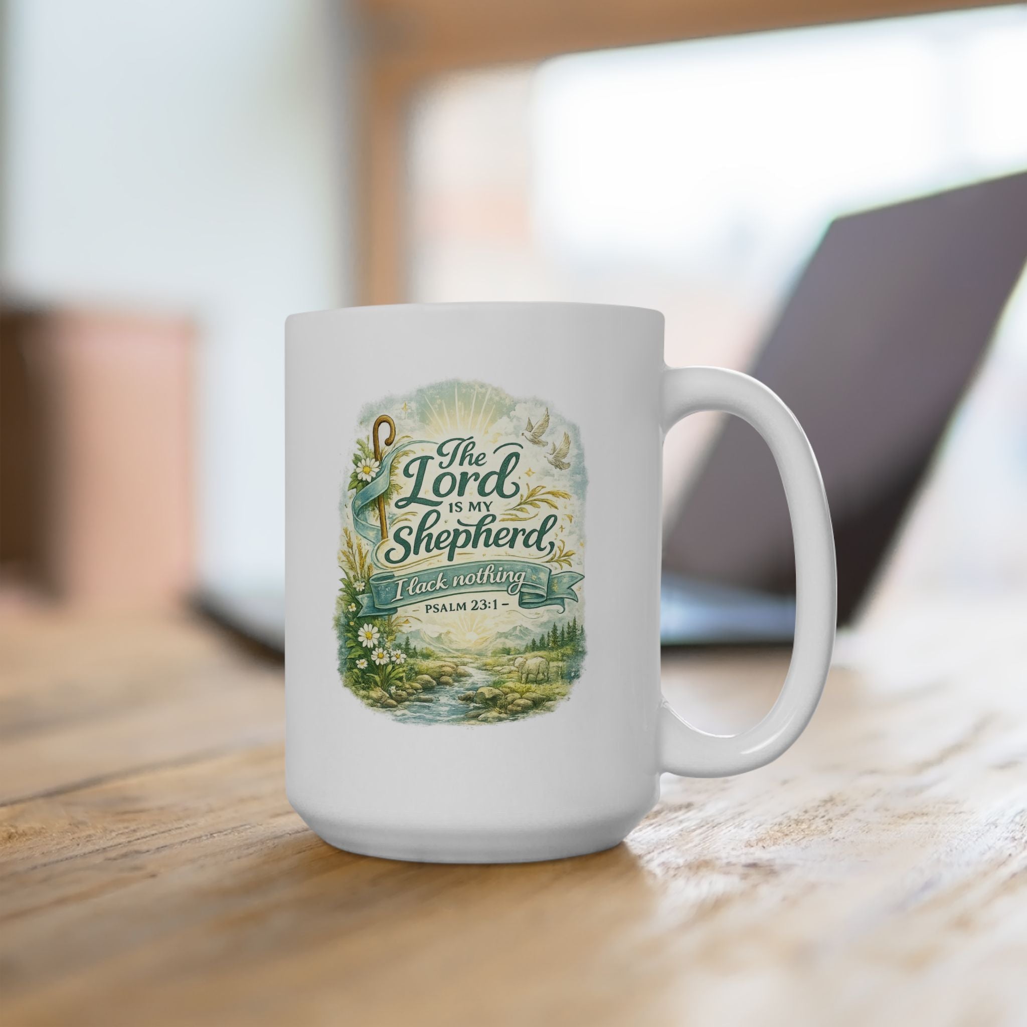 Christian Gift Mug | Inspirational Bible Verse Coffee Mug for Women & Men Coffee Cup (11oz/15oz)