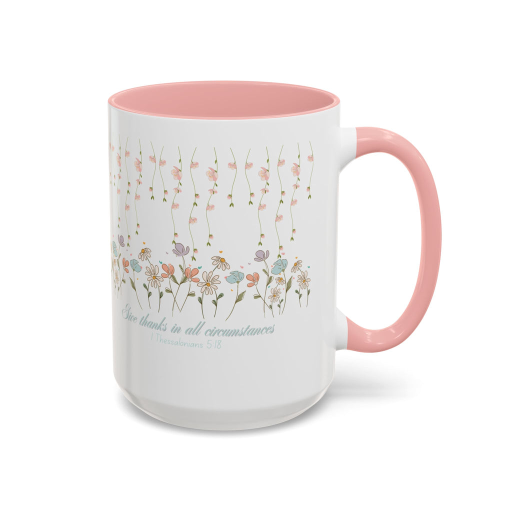 Custom Name for Thank You Coffee Mug | Personalized  Grateful Floral Grateful Coffee Mug |  Gentle Remembrance 11oz | 15oz 2607033