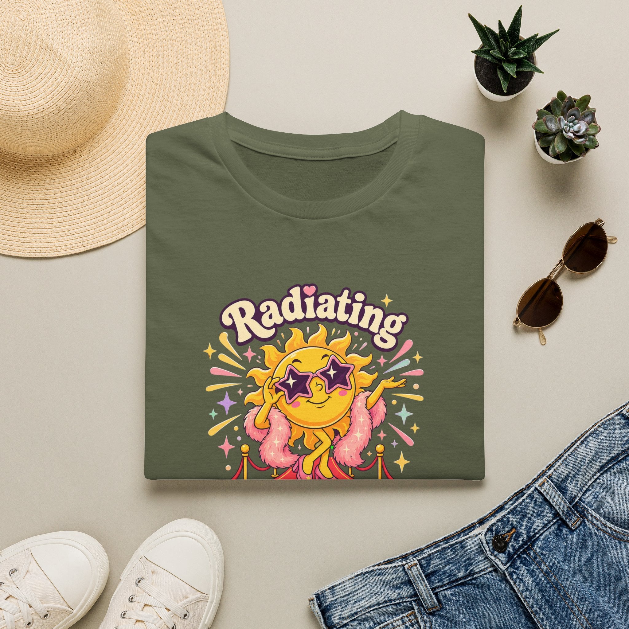 Radiating Main Character Energy T-Shirt 2607015