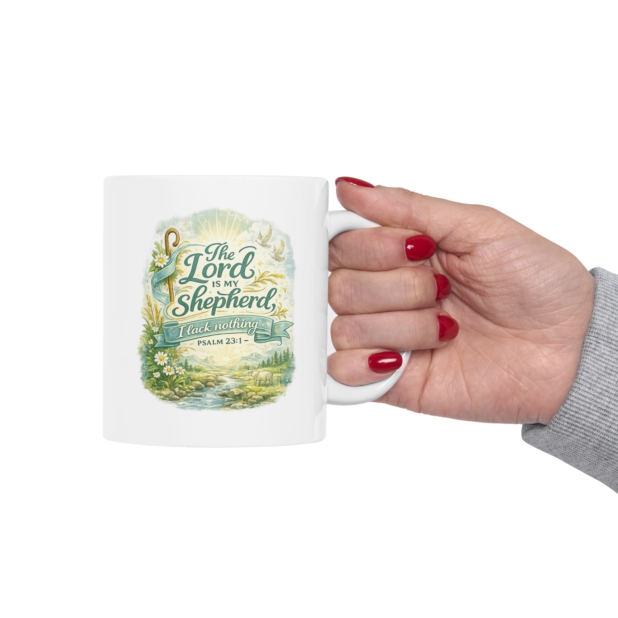 Christian Gift Mug | Inspirational Bible Verse Coffee Mug for Women & Men Coffee Cup (11oz/15oz)