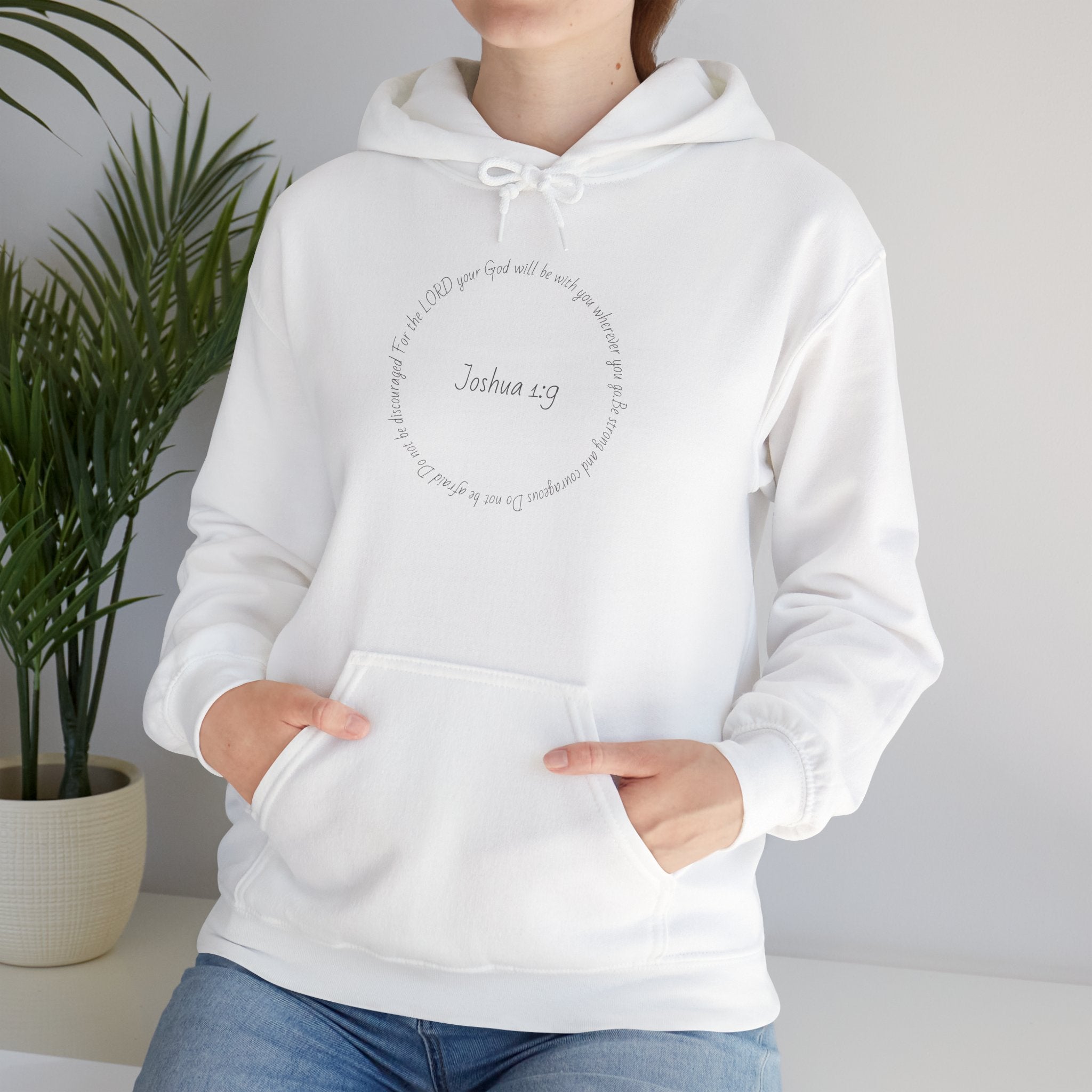 Trust in Faith hoodie | Rustic floral typography sweatshirt