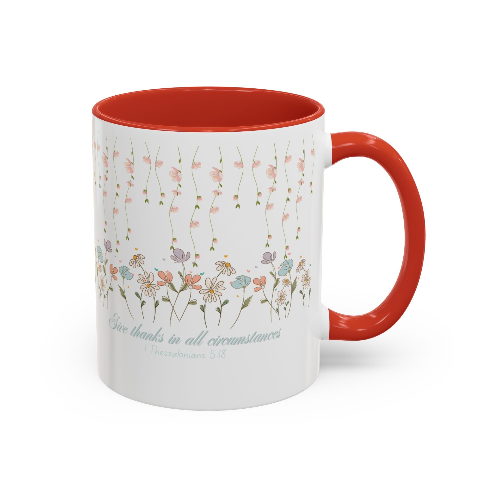 Custom Name for Thank You Coffee Mug | Personalized  Grateful Floral Grateful Coffee Mug |  Gentle Remembrance 11oz | 15oz 2607033
