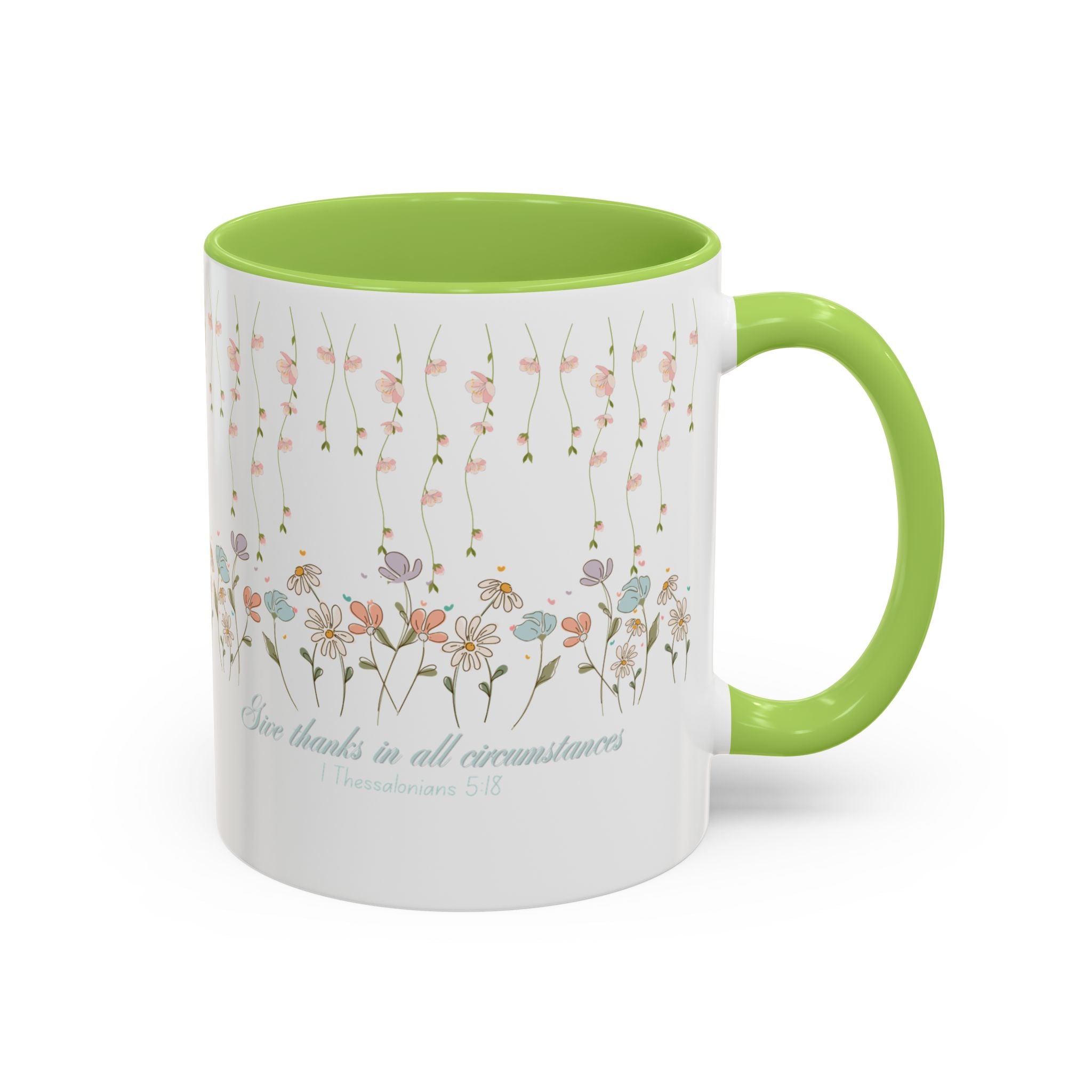 Custom Name for Thank You Coffee Mug | Personalized  Grateful Floral Grateful Coffee Mug |  Gentle Remembrance 11oz | 15oz 2607033