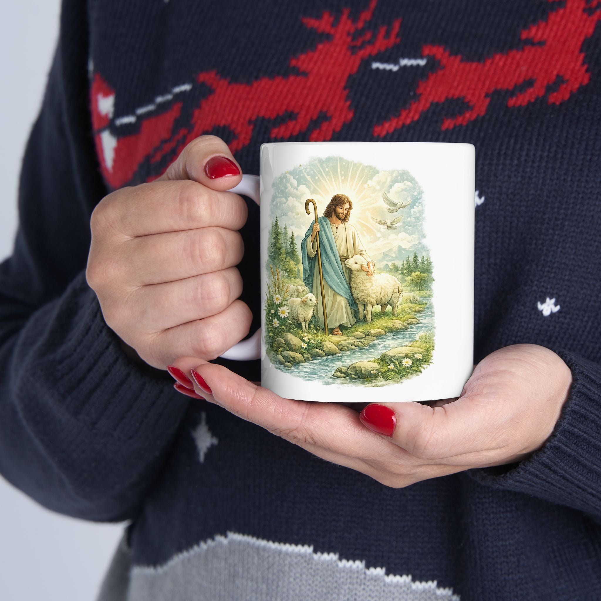 Christian Gift Mug | Inspirational Bible Verse Coffee Mug for Women & Men Coffee Cup (11oz/15oz)