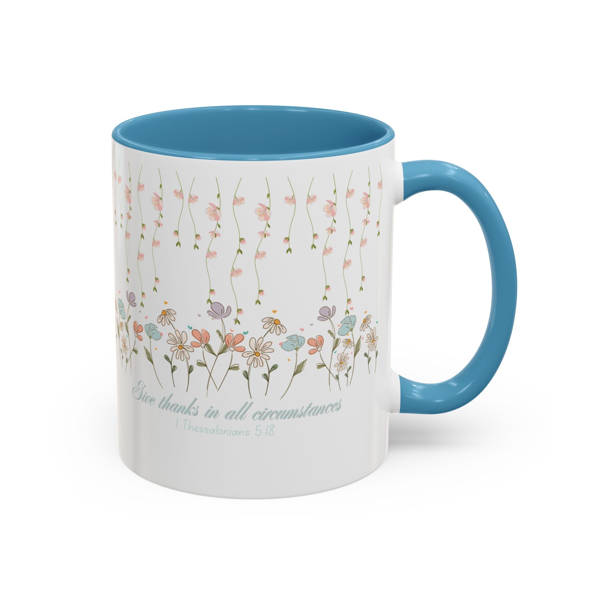 Custom Name for Thank You Coffee Mug | Personalized  Grateful Floral Grateful Coffee Mug |  Gentle Remembrance 11oz | 15oz 2607033
