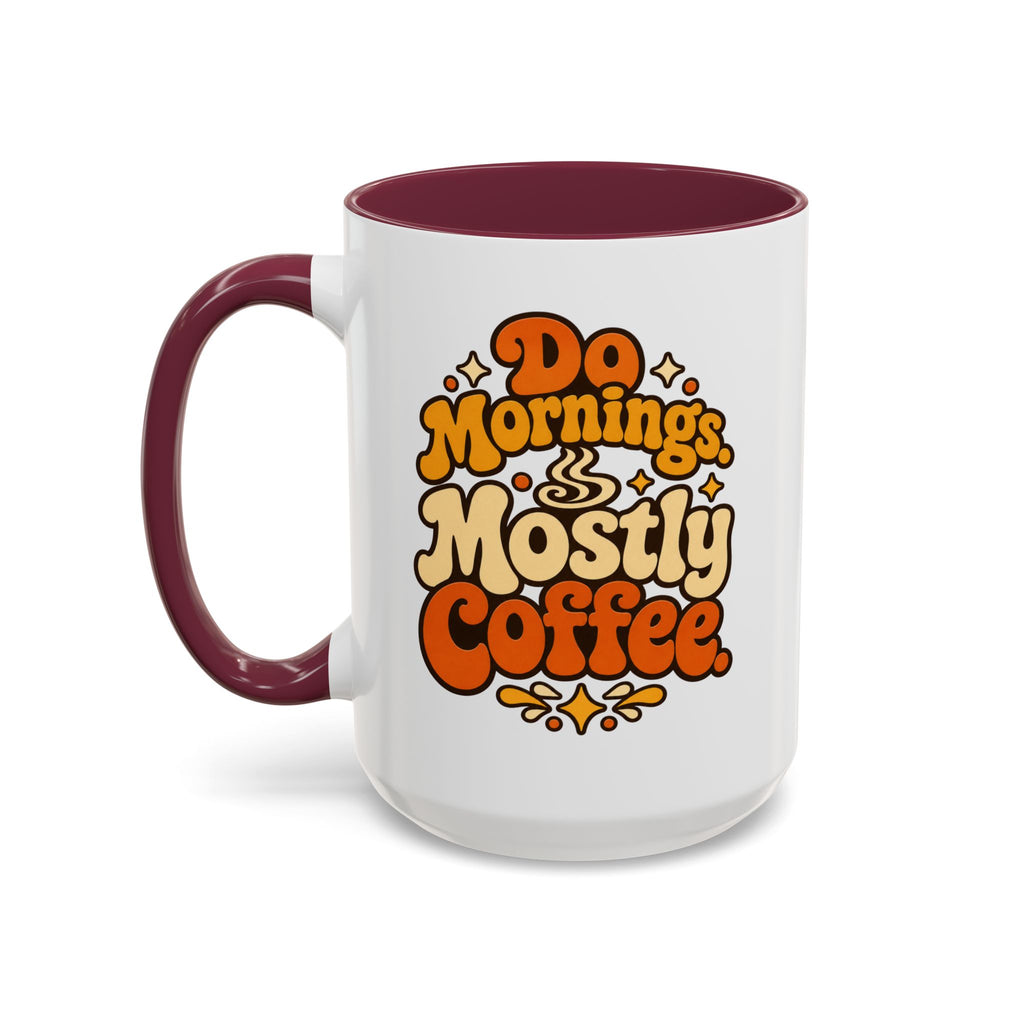 Inspirational Psalm 143:8 Coffee Mug — ‘Show Me The Way’ Retro Scripture Ceramic Mug (11oz/15oz)