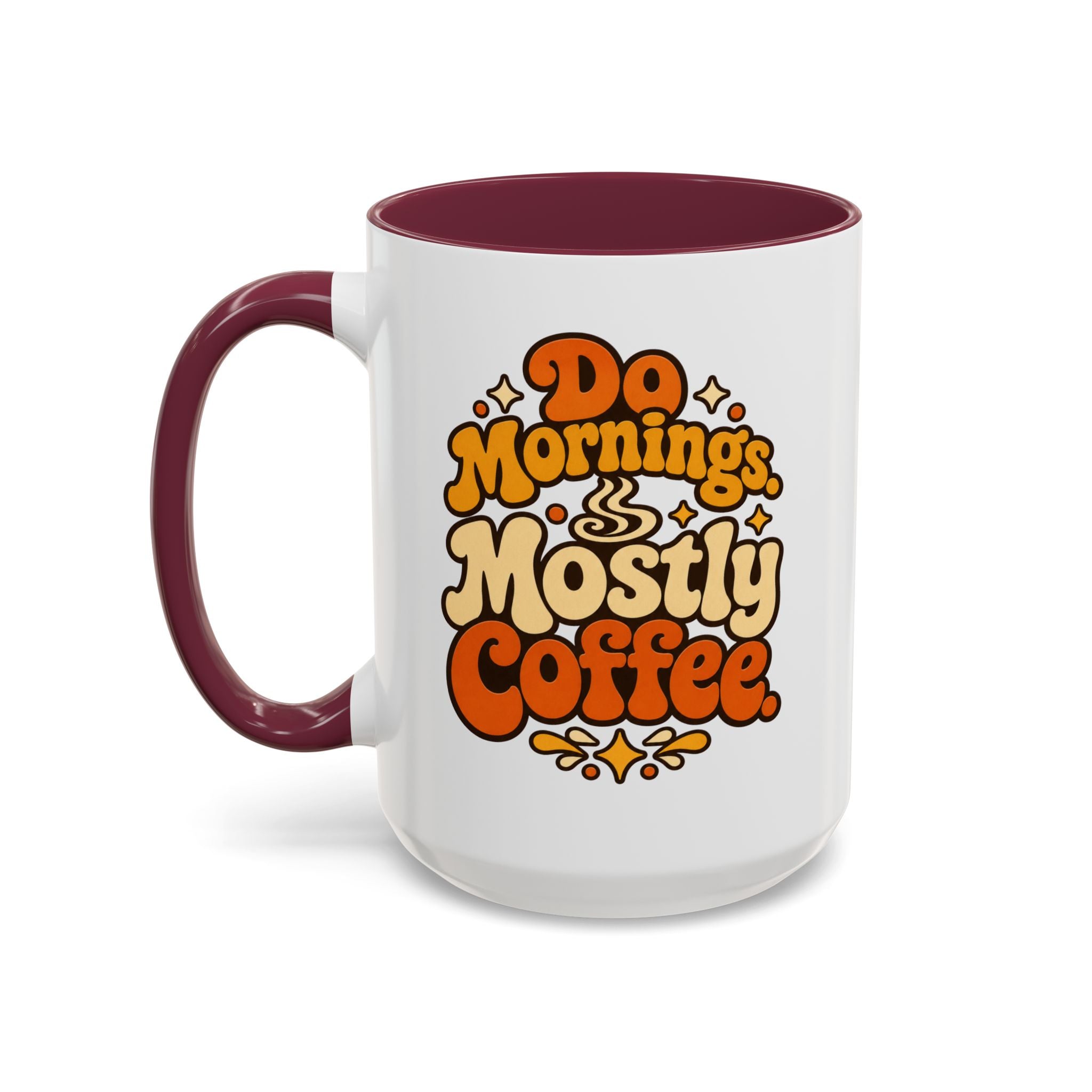 Inspirational Psalm 143:8 Coffee Mug — ‘Show Me The Way’ Retro Scripture Ceramic Mug (11oz/15oz)