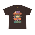 TV Marathon Tee — "I Run Marathons on Netflix" Funny Binge-Watching Shirt
