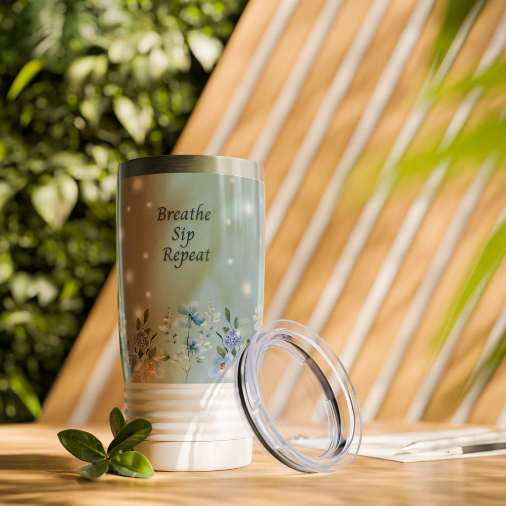 Breathe Sip Repeat 20oz Floral Tumbler 2607047