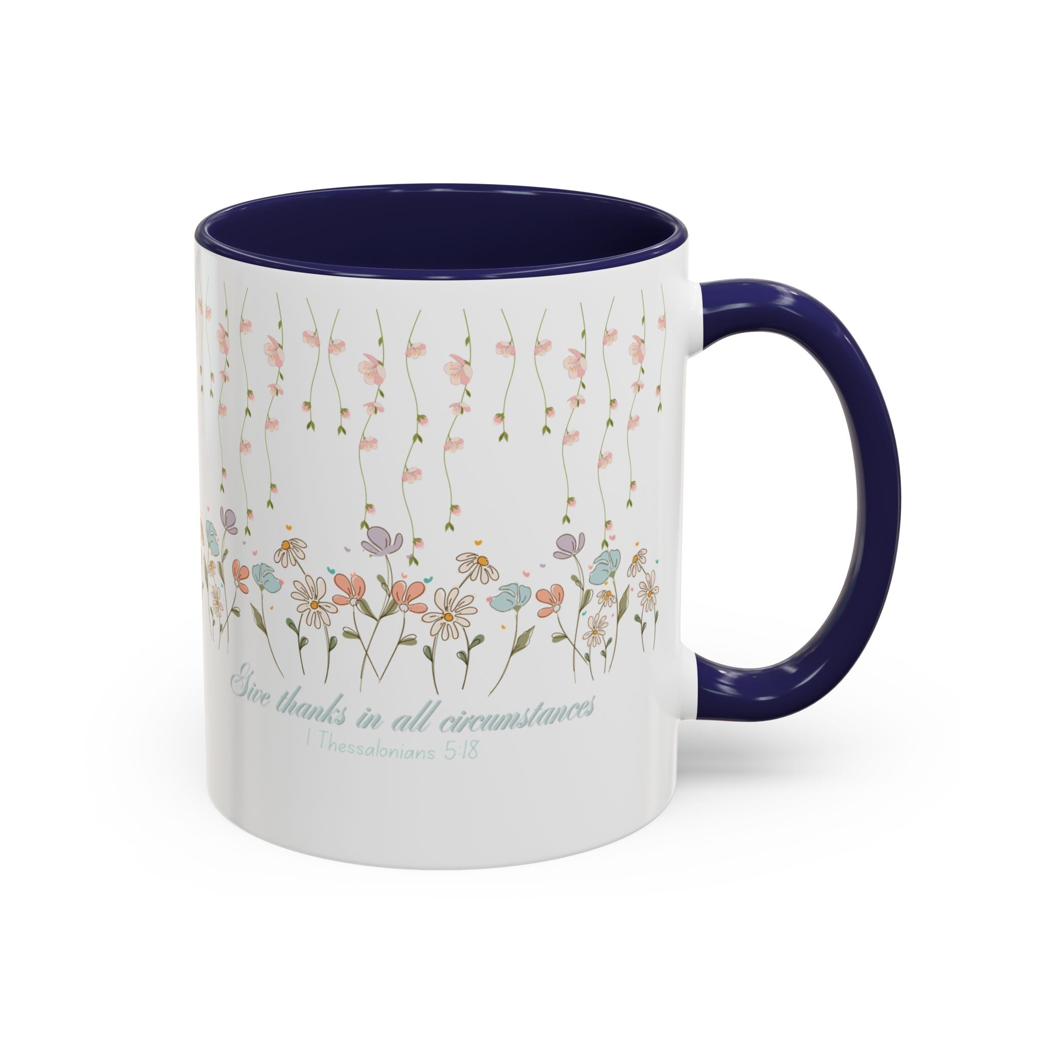 Custom Name for Thank You Coffee Mug | Personalized  Grateful Floral Grateful Coffee Mug |  Gentle Remembrance 11oz | 15oz 2607033