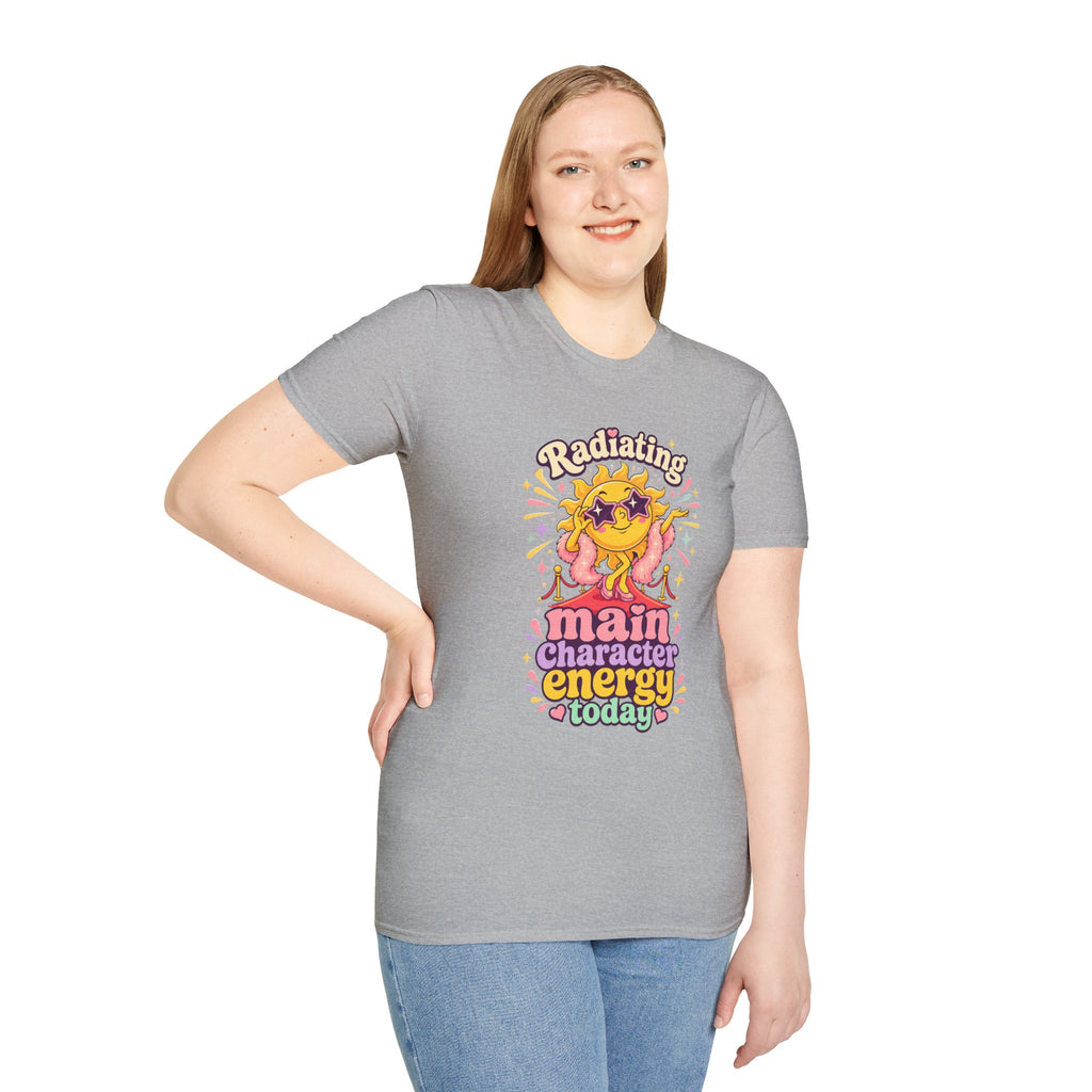Radiating Main Character Energy T-Shirt