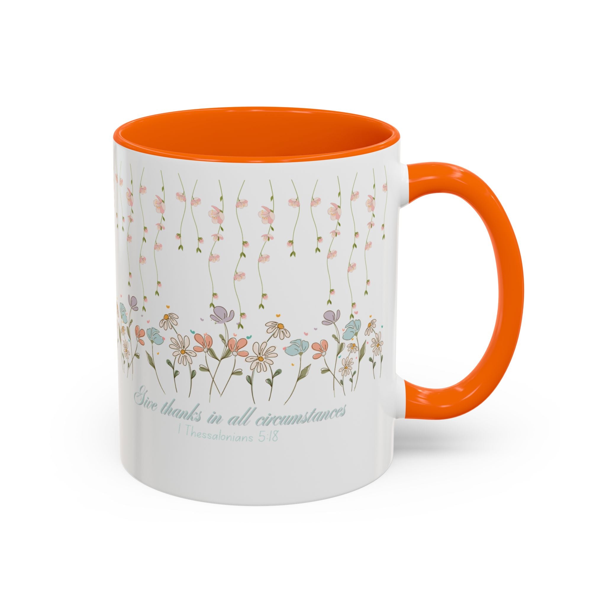Custom Name for Thank You Coffee Mug | Personalized  Grateful Floral Grateful Coffee Mug |  Gentle Remembrance 11oz | 15oz 2607033