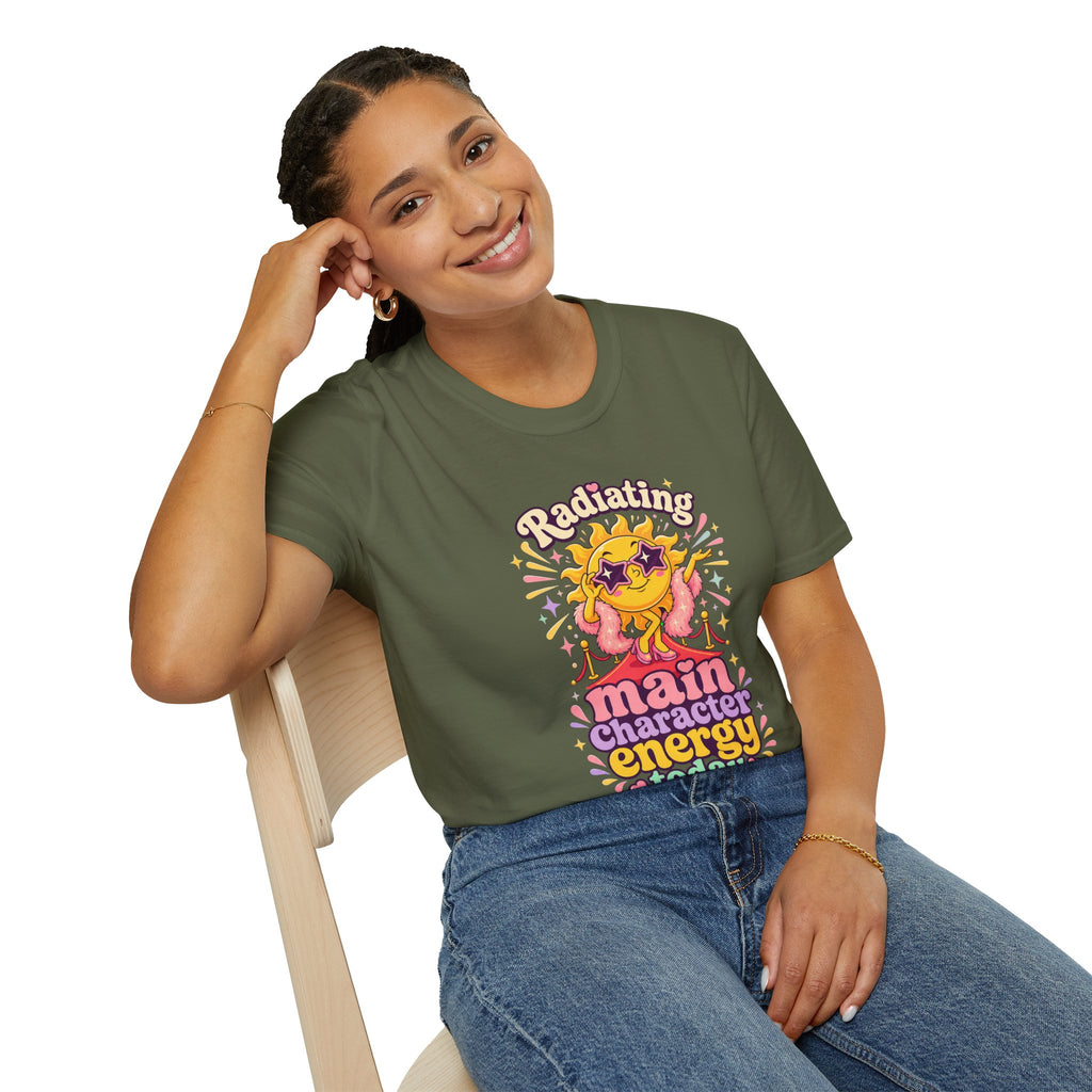 Radiating Main Character Energy T-Shirt