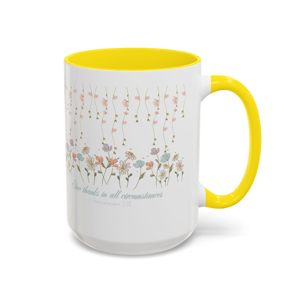 Custom Name for Thank You Coffee Mug | Personalized  Grateful Floral Grateful Coffee Mug |  Gentle Remembrance 11oz | 15oz 2607033