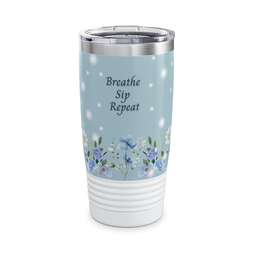 Breathe Sip Repeat 20oz Floral Tumbler 2607047