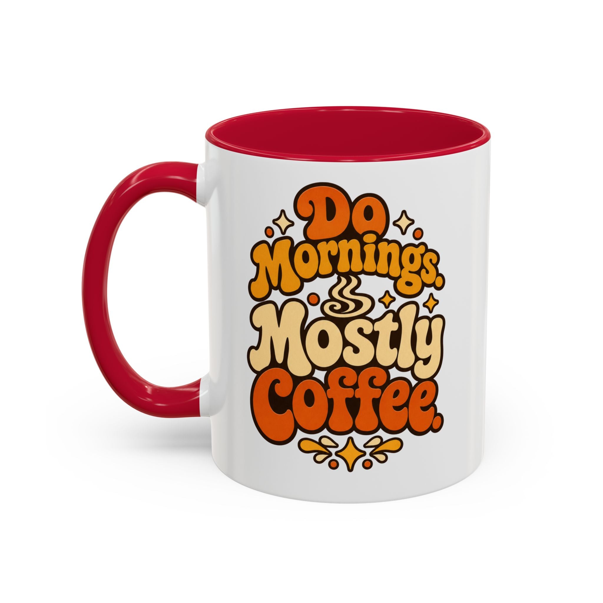 Inspirational Psalm 143:8 Coffee Mug — ‘Show Me The Way’ Retro Scripture Ceramic Mug (11oz/15oz)